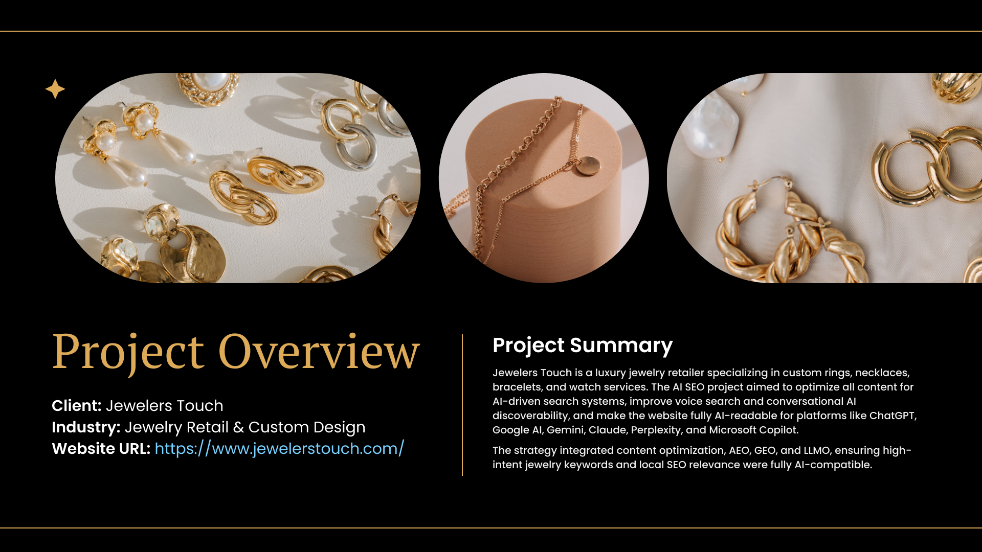 Jewelers Touch AI SEO & Content Optimization Case Study | Page 2